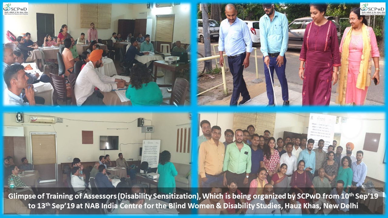 Training of Assessors in Delhi - 10th Sep'19 to 13th Sep'19